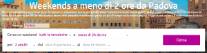 A_meno_di_2_ore - Weekendesk