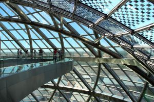 Interno del padiglione Nur Alem - Expo 2017 Astana