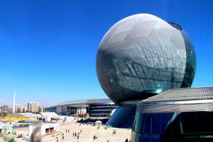 Vista sull'Expo 2017 Astana