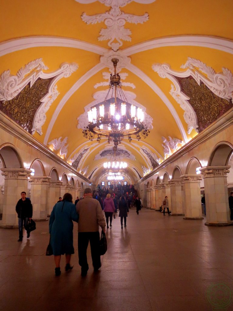 metro di Mosca - itinerario in Kazakistan